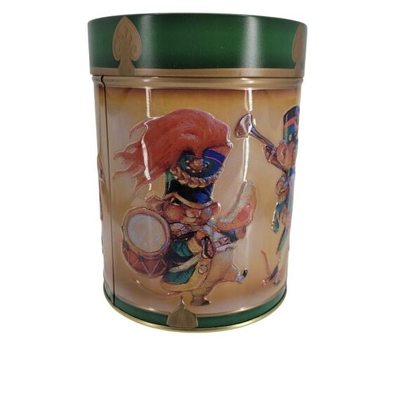 Collectible Lambertz German Christmas Tin Silent Night Music Mice‎ Marching Band - Picture 8 of 11